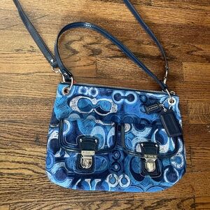 Coach Poppy Denim bag